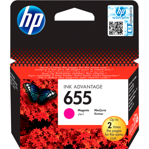 Картридж/ HP 655 Magenta Ink Cartridge