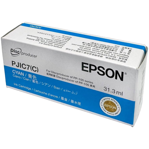 Картридж/ EPSON C13S020688 PJIC7 Cyan Discproducer Ink PP100.