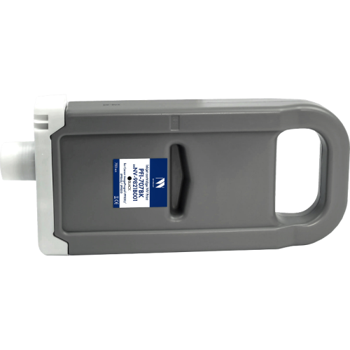 -/ Струйный картридж NVP PFI-707BK (NV-9821B001) Black для Canon ImagePrograf iPF830/ iPF831/ iPF840/ iPF841/ iPF850/ iPF851 (700 мл) совместимый