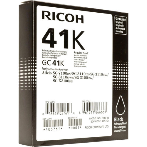Print Cartridge GC 41K Print Cartridge GC 41K