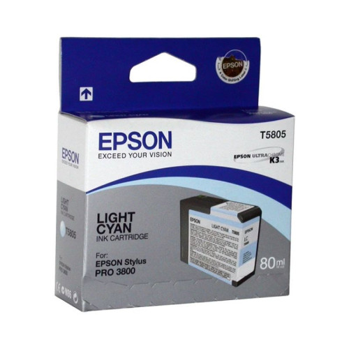Струйные картриджи/ Epson Stylus Pro 3800 Ink Cartridge (80ml) Light Cyan Струйные картриджи/ Epson Stylus Pro 3800 Ink Cartridge (80ml) Light Cyan