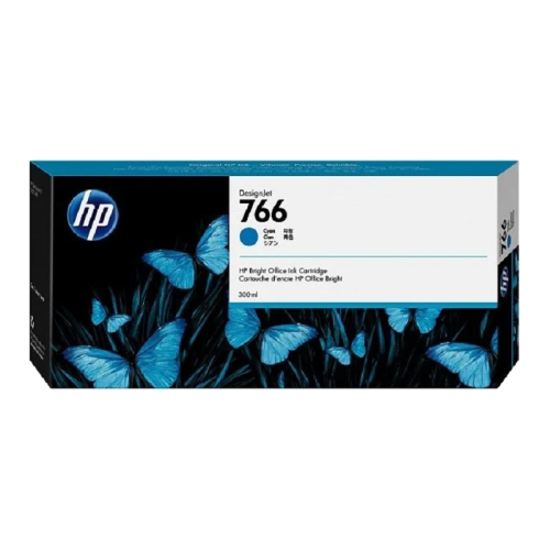 Картридж/ HP 766 300-ml Cyan InkCrtg