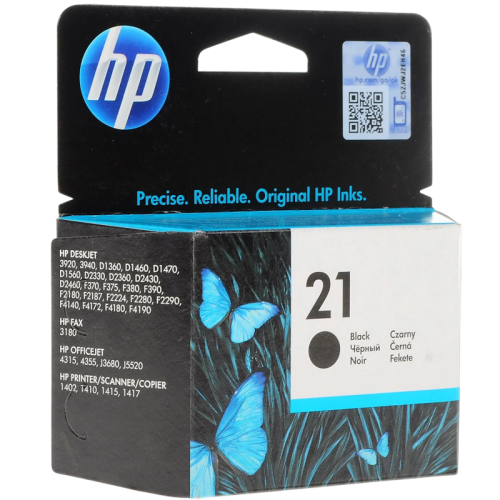 Картридж/ HP 21 Black Inkjet Print Cartridge