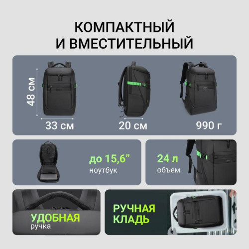 Рюкзак для ноутбука 15.6