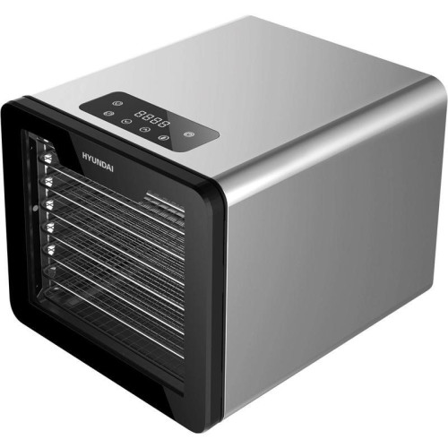 Сушка для фруктов и овощей Hyundai HYFD-8802 14под. 600Вт серебристый Сушка для фруктов и овощей Hyundai HYFD-8802 14под. 600Вт серебристый