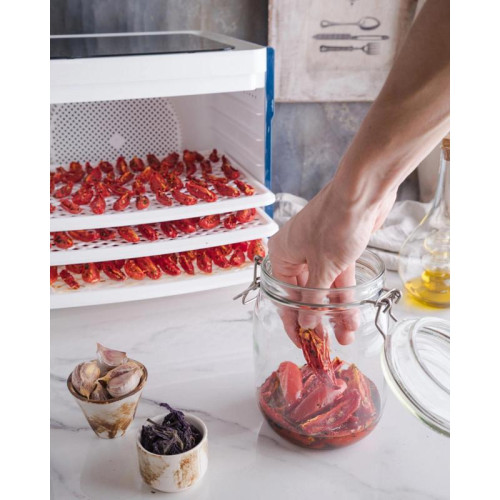 Сушка для фруктов и овощей Starwind SFD6430 6под. 400Вт синий