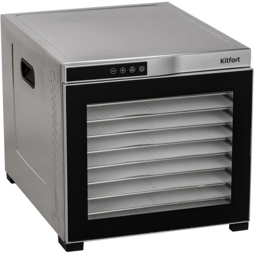 Сушка для фруктов и овощей Kitfort КТ-1910 30под. 1000Вт нержавеющая сталь