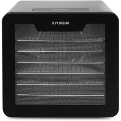 Сушка для фруктов и овощей Hyundai HYFD-8802 14под. 600Вт серебристый