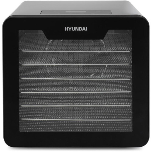 Сушка для фруктов и овощей Hyundai HYFD-8802 14под. 600Вт серебристый