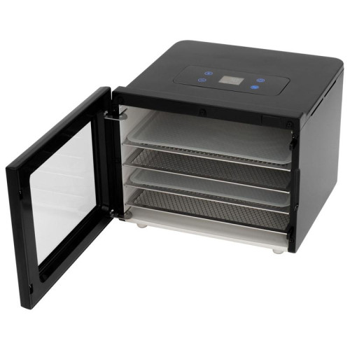 Сушка для фруктов и овощей Hyundai HYFD-1204 8под. 400Вт черный