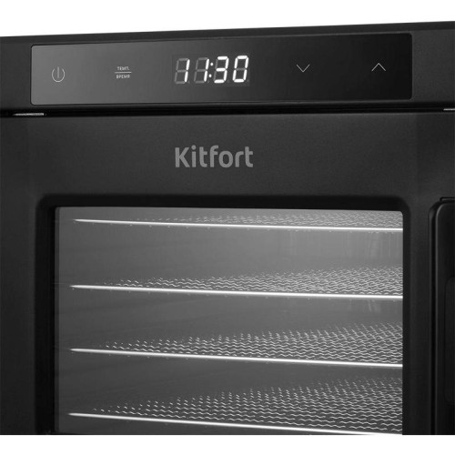 Сушка для фруктов и овощей Kitfort КТ-1964 18под. 600Вт черный