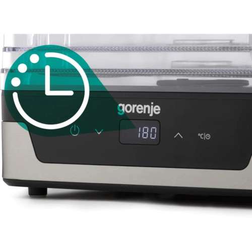 Сушка для фруктов и овощей Gorenje FDK400DE 5под. 240Вт нержавеющая сталь Сушка для фруктов и овощей Gorenje FDK400DE 5под. 240Вт нержавеющая сталь