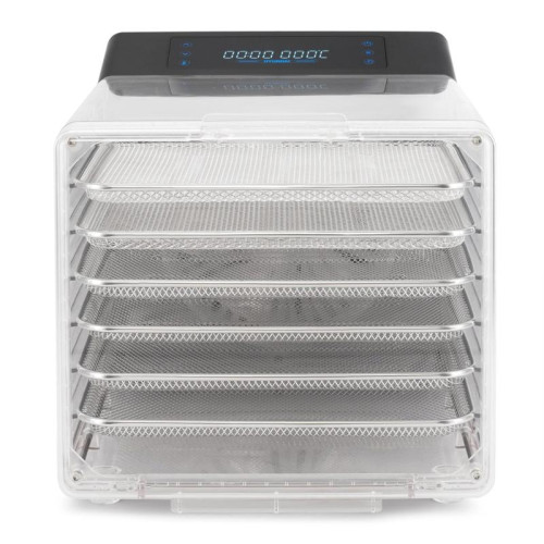 Сушка для фруктов и овощей Hyundai HYFD-8800 12под. 600Вт черный