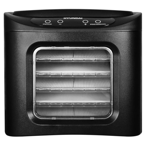 Сушка для фруктов и овощей Hyundai HYFD-P1203 12под. 500Вт черный