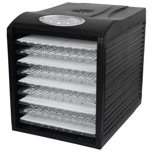 Сушка для фруктов и овощей Hyundai HYFD-P1801 18под. 700Вт черный