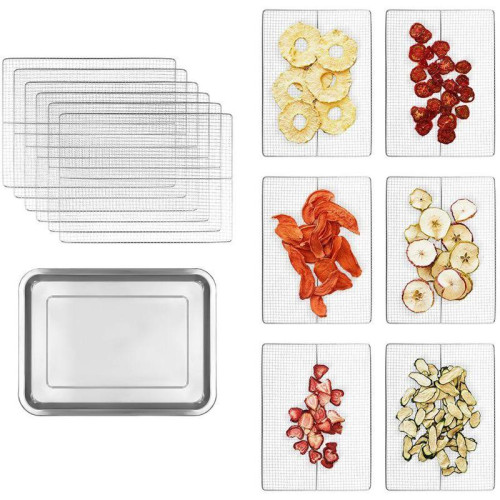 Сушка для фруктов и овощей Kitfort КТ-1951 12под. 1000Вт нержавеющая сталь