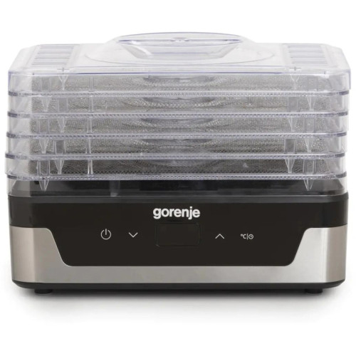 Сушка для фруктов и овощей Gorenje FDK400DE 5под. 240Вт нержавеющая сталь Сушка для фруктов и овощей Gorenje FDK400DE 5под. 240Вт нержавеющая сталь