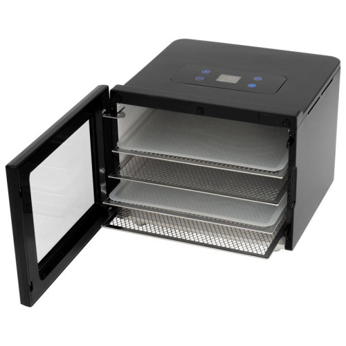 Сушка для фруктов и овощей Hyundai HYFD-1204 8под. 400Вт черный