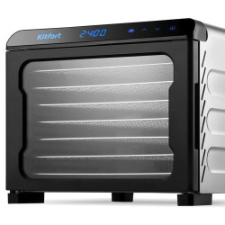 Сушка для фруктов и овощей Kitfort КТ-4931 21под. 650Вт нержавеющая сталь