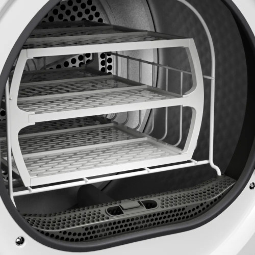 Сушильная машина Kuppersberg/ Сушильная машина Kuppersberg, High-Tech, загрузка 8 кг, 15 программ, тепловой насос, электронное кнопочное управление, корзина для сушки, блокировка от детей, энергоэффективность А++, цвет белый