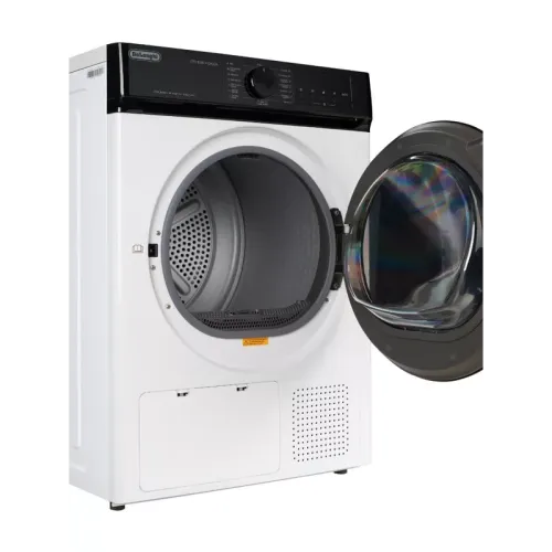 Сушильная машина Delonghi/ Сушильная машина Delonghi, глубина 59 см, тепловой насос, загрузка 8 кг, 15 программ, электронное управление, индикация заполнения фильтра, 3 уровня сушки, отсрочка запуска, энергоэффективность А++, цвет белый Сушильная машина Delonghi/ Сушильная машина Delonghi, глубина 59 см, тепловой насос, загрузка 8 кг, 15 программ, электронное управление, индикация заполнения фильтра, 3 уровня сушки, отсрочка запуска, энергоэффективность А++, цвет белый