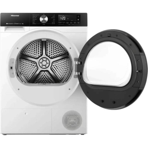 Сушильная машина Hisense DH3S702UWDE пан.англ. кл.энер.:A++ макс.загр.:7кг белый Сушильная машина Hisense DH3S702UWDE пан.англ. кл.энер.:A++ макс.загр.:7кг белый