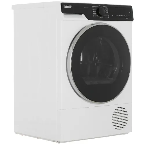 Сушильная машина Delonghi/ Сушильная машина Delonghi, глубина 56.3 см, тепловой насос, 8 кг, 15 программ, цвет белый