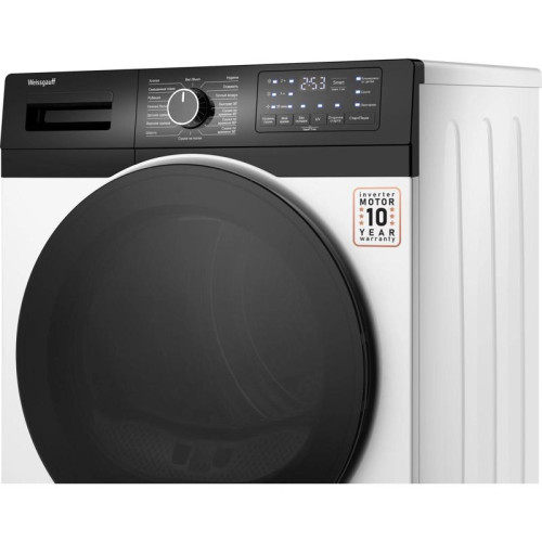 Сушильная машина Weissgauff WD 6110 B Heat Pump кл.энер.:A+ макс.загр.:9кг белый (433780) Сушильная машина Weissgauff WD 6110 B Heat Pump кл.энер.:A+ макс.загр.:9кг белый (433780)