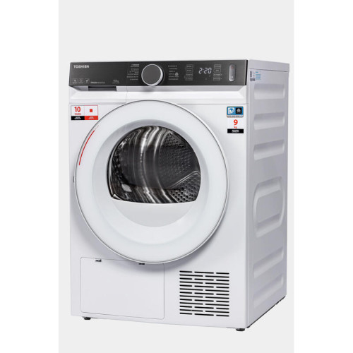 Сушильная машина Toshiba/ Сушильная машина Toshiba, ВхШхГ 845х595х640 мм, 9 кг, 12 программ, тепловой насос Heat Pump, инверторный мотор, обработка УФ, электронное/Touch-панель управление, подсветка барабана, двойной ворсовый фильтр, Wi-Fi, энергоэффектив