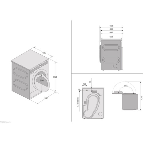 Сушильная машина ASKO/ Арт. 745139 ; Сушильная машина ASKO, Style+, загрузка 9 кг, 20 программ, 3 режима сушки, гипоаллергенная программа, режим дезинфекции, функция обработки паром, сенсорный TFT дисплей, Butterfly Drying, система мульти фильтрации, само