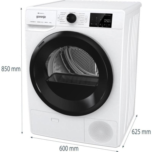 Сушильная машина Gorenje DPNE92GNLWIFI/C кл.энер.:A++ макс.загр.:9кг белый