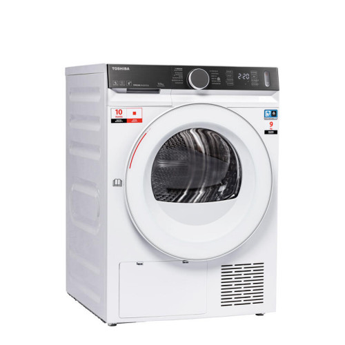 Сушильная машина Toshiba/ Сушильная машина Toshiba, ВхШхГ 845х595х640 мм, 9 кг, 12 программ, тепловой насос Heat Pump, инверторный мотор, обработка УФ, электронное/Touch-панель управление, подсветка барабана, двойной ворсовый фильтр, Wi-Fi, энергоэффектив