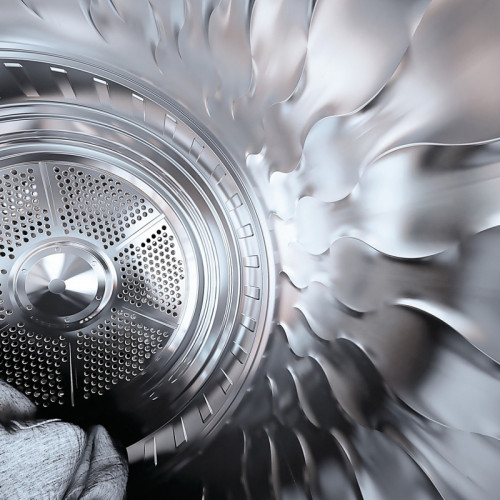 Сушильная машина Gorenje/ Сушильная машина Gorenje, 8 кг, 15 программ, цифровой дисплей с индикацией времени, Wi-Fi управление, подсветка барабана, тепловой насос, сенсор влажности белья, реверсивное вращение барабана, защита от сминания, половинная загру