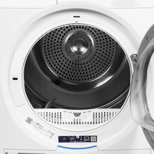 Сушильный барабан ELECTROLUX/ Сушильный барабан с тепловым насосом,  Глубина, см: 63.8, Цвет: белый, Максимальная загрузка белья (кг): 9, 12 программ, инверторный мотор,панель управления на английском языке