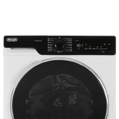 Сушильная машина Delonghi/ Сушильная машина Delonghi, глубина 56.3 см, тепловой насос, 8 кг, 15 программ, цвет белый