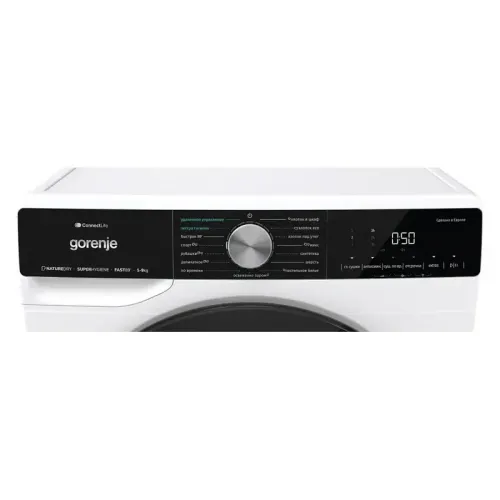 Сушильная машина Gorenje/ Сушильная машина Gorenje, 15 программ, загрузка 9 кг, цифровой дисплей, отсрочка старта, Wi-Fi, пауза, сенсор влажности белья, настройка степени сушки, защита от сминания, тепловой насос, цвет белый