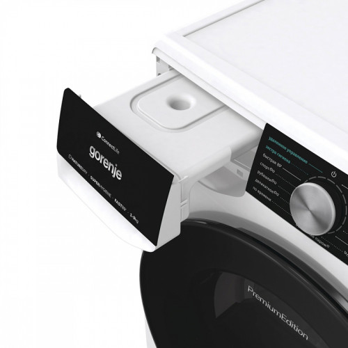 Сушильная машина Gorenje/ Сушильная машина Gorenje, 15 программ, загрузка 9 кг, цифровой дисплей, отсрочка старта, Wi-Fi, пауза, сенсор влажности белья, настройка степени сушки, защита от сминания, тепловой насос, цвет белый