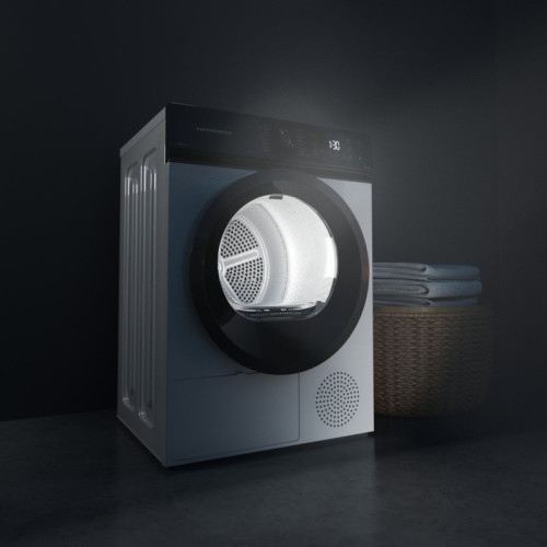 Сушильная машина Kuppersberg/ Сушильная машина Kuppersberg, High-Tech, ВхШхГ 85х59.5х53.5 см, загрузка 7 кг, 16 программ, тепловой насос, отсрочка старта, комбинированное управление, защита от сминания, энергоэффективность А++, цвет белый