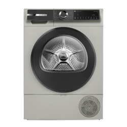 Serie 6, Сушильная машина с тепловым насосом, макс.загрузка - 10 кг, Класс энергоэфф-ти: A++, LED-дисплей с текстовой информацией. 15 автопрограмм сушки,Easy Clean with A++,габариты: 842x598x613 mm, серебристый цвет