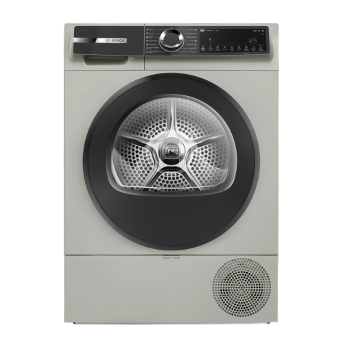Serie 6, Сушильная машина с тепловым насосом, макс.загрузка - 10 кг, Класс энергоэфф-ти: A++, LED-дисплей с текстовой информацией. 15 автопрограмм сушки,Easy Clean with A++,габариты: 842x598x613 mm, серебристый цвет