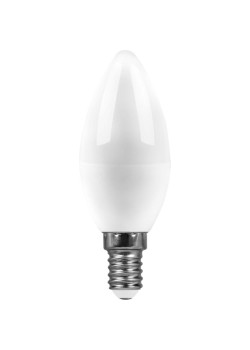 Лампа светодиодная/ Лампа светодиодная LED 9вт E14 дневной матовая свеча