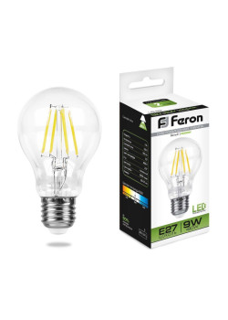 Лампа светодиодная/ Лампа светодиодная LED 9вт Е27 белый FILAMENT