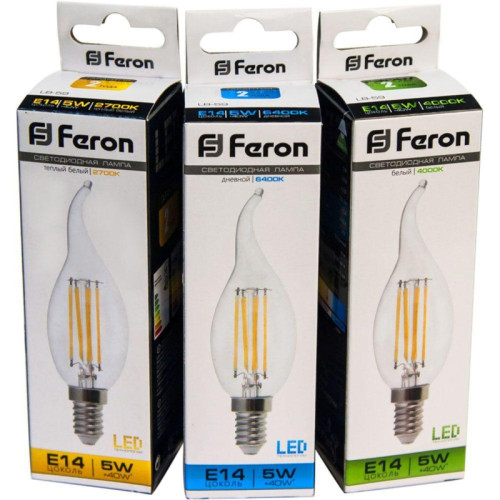 Лампа светодиодная/ Лампа светодиодная LED 5вт Е14 теплый свеча на ветру FILAMENT