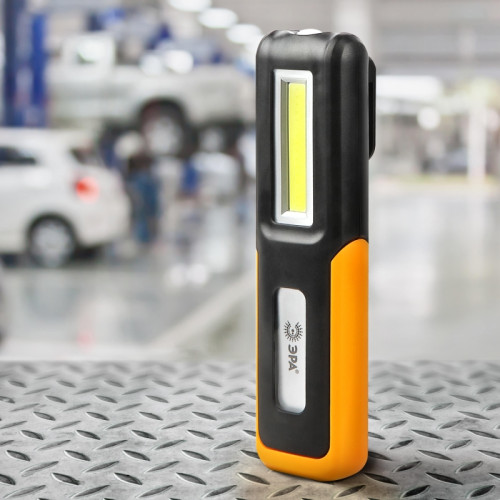 Фонарь светодиодный Рабочие, Практик RA-803 аккумуляторный, крючок, магнит, micro USB Фонарь светодиодный Рабочие, Практик RA-803 аккумуляторный, крючок, магнит, micro USB