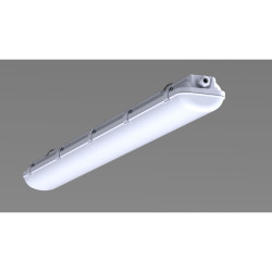 Светильник светодиодный/ Светильник светодиодный CSVT SLIM 32 1262х124х85 CRI80 5000 milky IP65 II серый подвесной/накладной