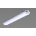 Светильник светодиодный/ Светильник светодиодный CSVT SLIM 32 1262х124х85 CRI80 4000 milky IP65 II серый подвесной/накладной