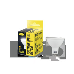 Лампа светодиодная/ Лампа светодиодная MR16 софит 9Вт 230В 3000К GU5.3