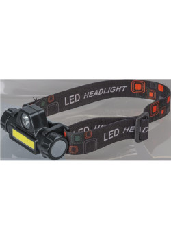 Фонарь светодиодный/ Фонарь светодиодный NPT-H25-ACCU 5Вт CREE LED+3Вт COB LED аккумуляторный налобный