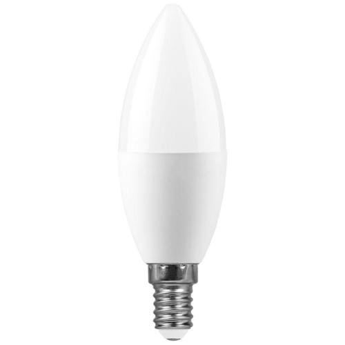 Лампа светодиодная/ Лампа светодиодная LED 11вт E14 белый матовая свеча