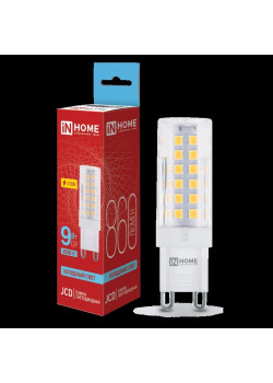 Лампа светодиодная/ Лампа светодиодная LED-JCD 230В 9Вт G9 6500К 860Лм IN HOME